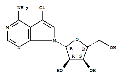 5-chlorotubercidin结构式