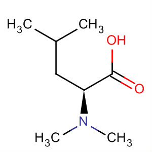 Chemical structure of L-Leucine, N,N-dimethyl-