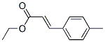 Structure of p-Methylcinnamic acid ethyl ester