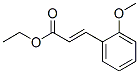 Structure of ethyl (E)-o-methoxycinnamate