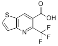 Structure of 5-(TRIFLUOROMETHYL)THIENO[3,2-B]PYRIDINE-6-CARBOXYLICACID