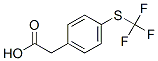 Structure of 4-(trifluoromethylthio)phenylacetic acid