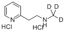 Betahistine-D3 Dihydrochloride结构式