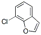 Structure of Benzofuran,  7-chloro-