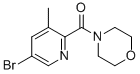 Structure of 5-BROMO-3-METHYL-2-MORPHOLINOCARBONYLPYRIDINE