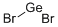Structure of GERMANIUM DIBROMIDE