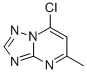 Structure of 7-CHLORO-5-METHYL-1,2,4-TRIAZOLE[1,5-A]PYRIMIDINE