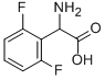 Structure of AMINO-(2,6-DIFLUORO-PHENYL)-ACETIC ACID