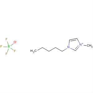 1-戊基-3-甲基咪唑四氟硼酸盐结构式