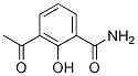 Structure of BenzaMide, 3-acetyl-2-hydroxy-