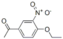 Structure of 3-nitro-4-ethoxyacetophenone
