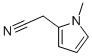 Structure of N-METHYLPYRROLE-2-ACETONITRILE