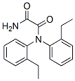 Structure of Ethanediamide, N,N-bis(2-ethylphenyl)-