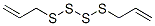 Structure of diallyl tetrasulphide