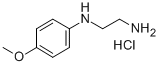 Structure of N-(4-METHOXYPHENYL)ETHYLENEDIAMINE