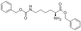 Structure of N-ε-Z-L-lysine benzyl ester