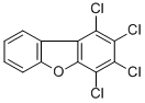 Structure of 1,2,3,4-TETRACHLORODIBENZOFURAN