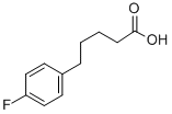 Structure of 5-(4-FLUOROPHENYL)VALERIC ACID