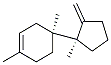Structure of [S,(+)]-1,4-Dimethyl-4-[(R)-1-methyl-2-methylenecyclopentyl]cyclohexene