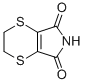 Structure of 5,6-DIHYDRO-1,4-DITHIIN-2,3-DICARBOXIMIDE