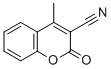 Structure of 3-CYANO-4-METHYLCOUMARIN