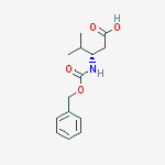 Structure of Cbz-L-beta-homovaline