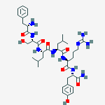 Structure of (PHE1,SER2,TYR6)-PAR-1 (1-6) AMIDE (HUMAN)