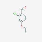 2-Chloro-4-ethoxybenzaldehyde结构式