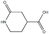Structure of 2-oxopiperidine-4-carboxylic acid