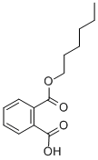 Structure of MONOHEXYL PHTHALATE