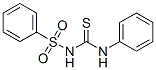 1-Phenyl-3-(phenylsulfonyl)thiourea结构式