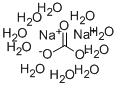 Structure of SODIUM CARBONATE DECAHYDRATE