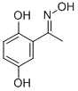 1-(2,5-Dihydroxyphenyl)ethanone oxime结构式