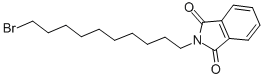 N-(10-BROMODECYL)PHTHALIMIDE结构式