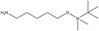 Structure of [(5-Aminopentyl)oxy](tert-butyl)dimethylsilane