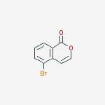5-bromo-1H-isochromen-1-one结构式