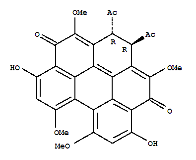 Structure of elsinochrome A