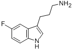 Structure of 5-FLUORO-1H-INDOLE-3-PROPANAMINE
