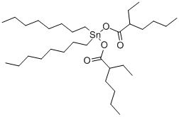 bis[(2-ethyl-1-oxohexyl)oxy]dioctylstannane结构式