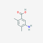 5-amino-2,4-dimethylbenzoic Acid结构式