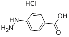 Structure of 4-Hydrazinobenzoic acid hydrochloride