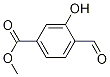Structure of METHYL 4-FORMYL-3-HYDROXYBENZOATE