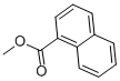 Structure of 1-NAPHTHOIC ACID METHYL ESTER