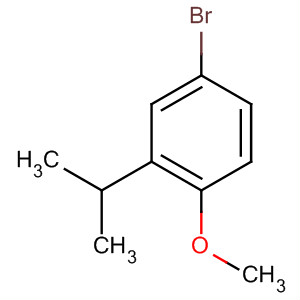Benzene, 4-bromo-1-methoxy-2-(1-methylethyl)-结构式