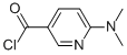 Structure of 3-Pyridinecarbonylchloride, 6-(dimethylamino)-