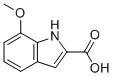 Structure of 7-METHOXY-1H-INDOLE-2-CARBOXYLIC ACID