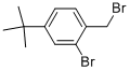 Structure of 2-BROMO-1-BROMOMETHYL-4-TERT-BUTYL-BENZENE