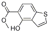 Structure of Benzo[b]thiophene-5-carboxylic acid, 4-hydroxy-, methyl ester