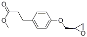 Structure of 4-[(2R)-Oxiranylmethoxy]benzenepropanoic Acid Methyl Ester