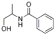 N-(2-羟基-1-甲基乙基)苯甲酰胺结构式